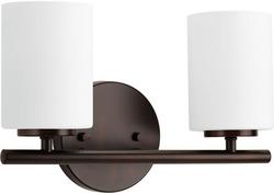 2-Light Bath Light in Antique Bronze