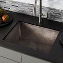 Native Trails Slate 24 x 18 in. Concrete Single Bowl Farmhouse Kitchen Sink 