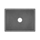 Native Trails Slate 24 x 18 in. Concrete Single Bowl Farmhouse Kitchen Sink 