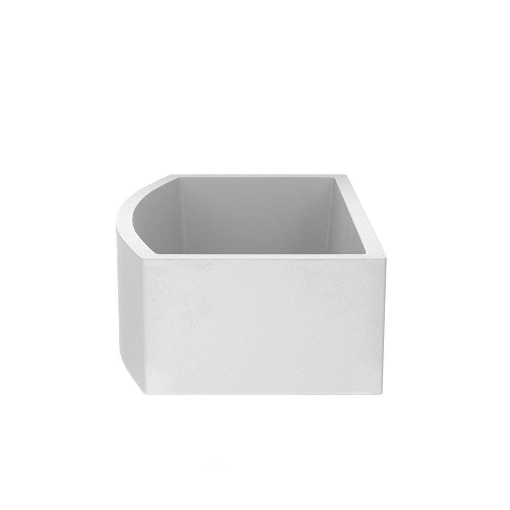 Native Trails Pearl 33 x 20-1/2 in. Concrete Single Bowl Farmhouse Kitchen Sink 