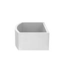 Native Trails Pearl 33 x 20-1/2 in. Concrete Single Bowl Farmhouse Kitchen Sink 