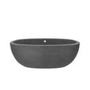 Native Trails Slate 62 x 36 in. Soaker Freestanding Bathtub Center Drain 