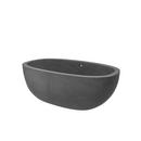Native Trails Slate 62 x 36 in. Soaker Freestanding Bathtub Center Drain 