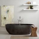 Native Trails Slate 72 x 36 in. Freestanding Bathtub 
