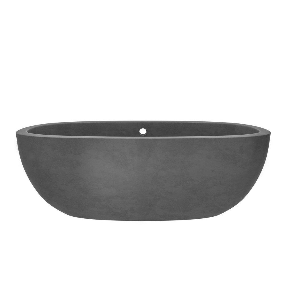 Native Trails Slate 72 x 36 in. Freestanding Bathtub 