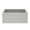 Native Trails Ash 24 x 18 in. Concrete Single Bowl Farmhouse Kitchen Sink 