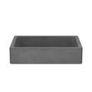 19-1/2 x 15 in. Rectangular Dual Mount Bathroom Sink in Slate