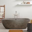 Native Trails Ash 72 x 36 in. Freestanding Bathtub 