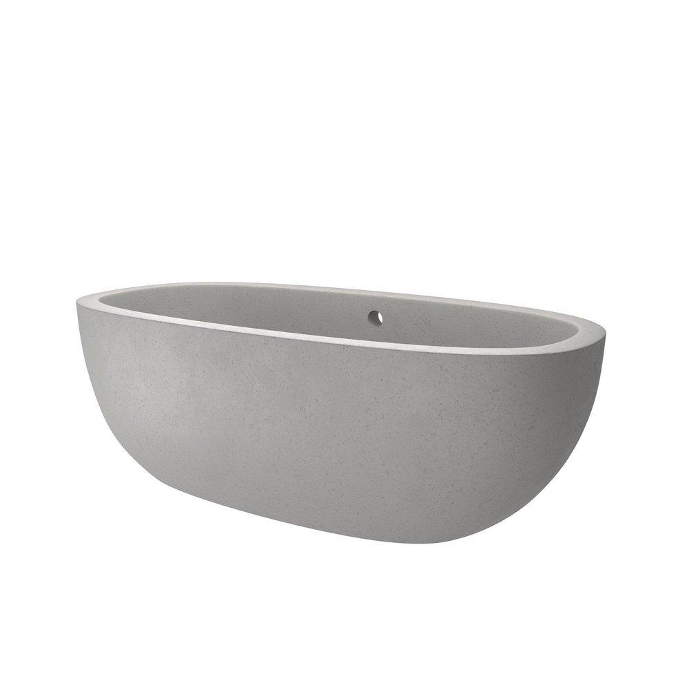 Native Trails Ash 72 x 36 in. Freestanding Bathtub 
