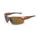 Crossfire Crystal Brown Safety Glasses 