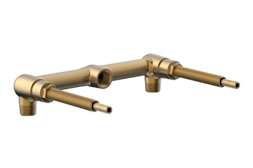 Phylrich&reg; Antique Brass Widespread Bathroom Sink Faucet 