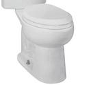 St. Thomas Creations White 1.28 gpf Elongated Two Piece Toilet 