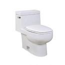 Icera USA White 1.28 gpf Elongated Toilet 