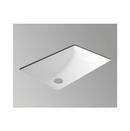 Icera USA White Undermount Bathroom Sink 