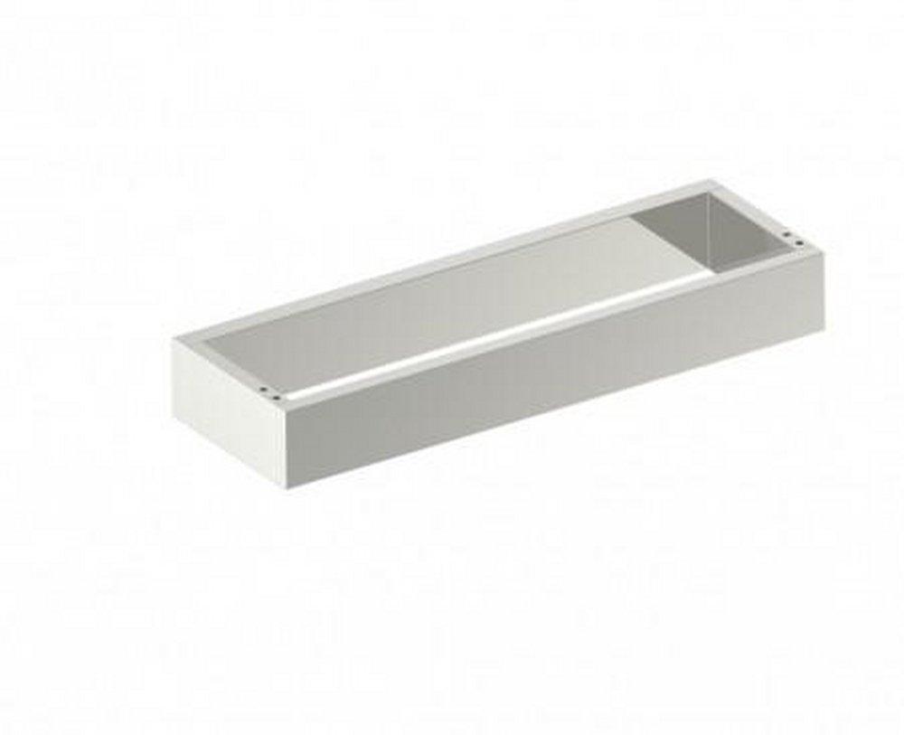 B.C. Ltd DBA Kartners Polished Chrome Rectangular Closed Towel Ring 