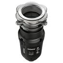 Moen Black Continuous Feed Garbage Disposal with Pre-Installed Power Cord 