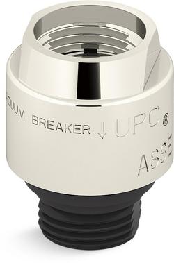 Vacuum Breaker in Vibrant Polished Nickel