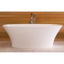 67 x 31-1/4 in. Freestanding Bathtub in Quarrycast White