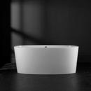 Victoria+Albert&reg; Quarrycast&trade; White 59-1/2 x 31-5/8 in. Freestanding Bathtub 