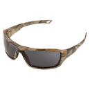 Safety Glass with Grey Lens and Camo Frame