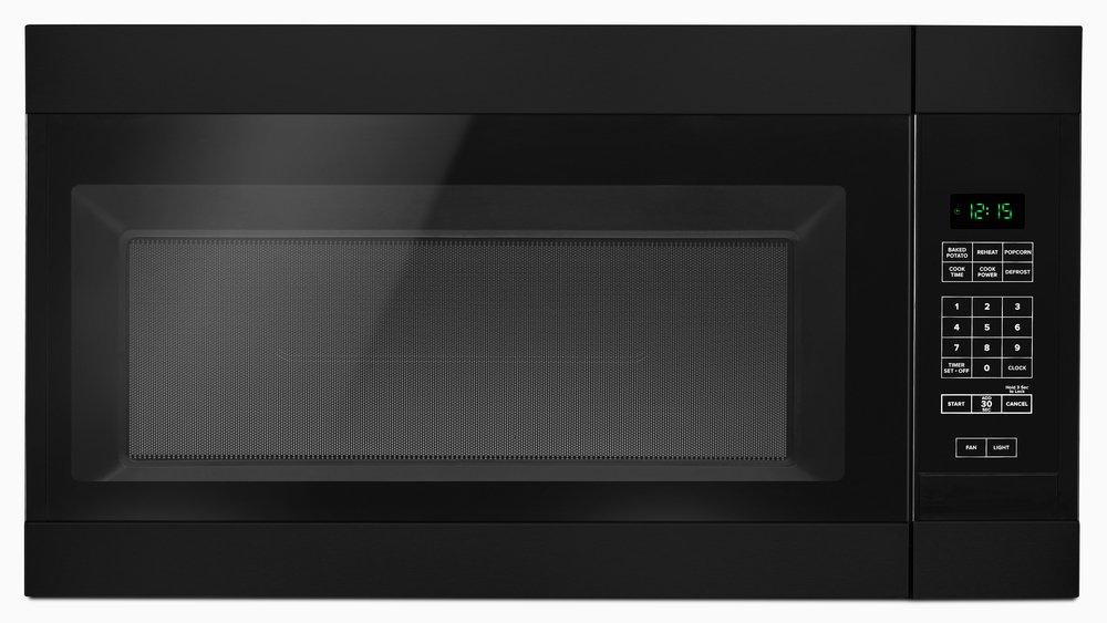 Amana Black 1.6 cu. ft. 1000 W Updraft Over-the-Range Microwave 