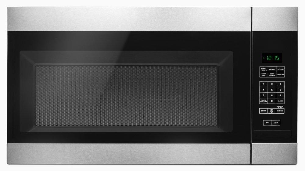 Amana Stainless Steel 1.6 cu. ft. 1000 W Updraft Over-the-Range Microwave 