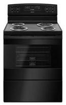 Amana Black 29-7/8 in. Electric 4-Burner Coil Freestanding Range 