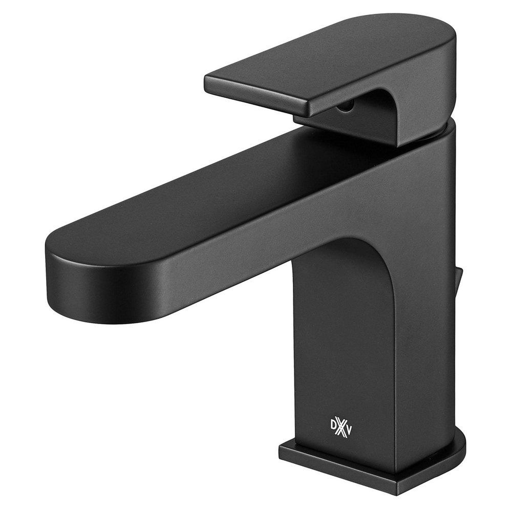 DXV Matte Black Single Handle Monoblock Bathroom Sink Faucet 