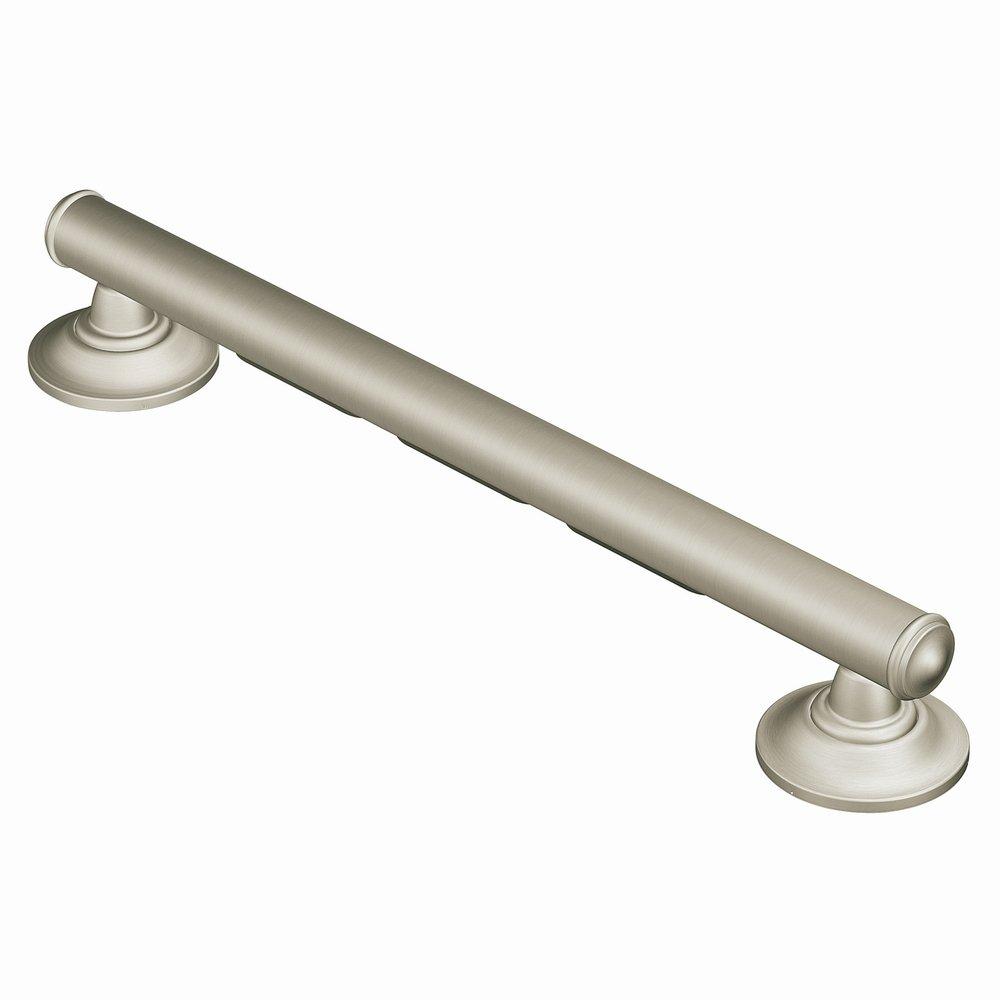 Moen Brushed Nickel 16 in. Grab Bar 