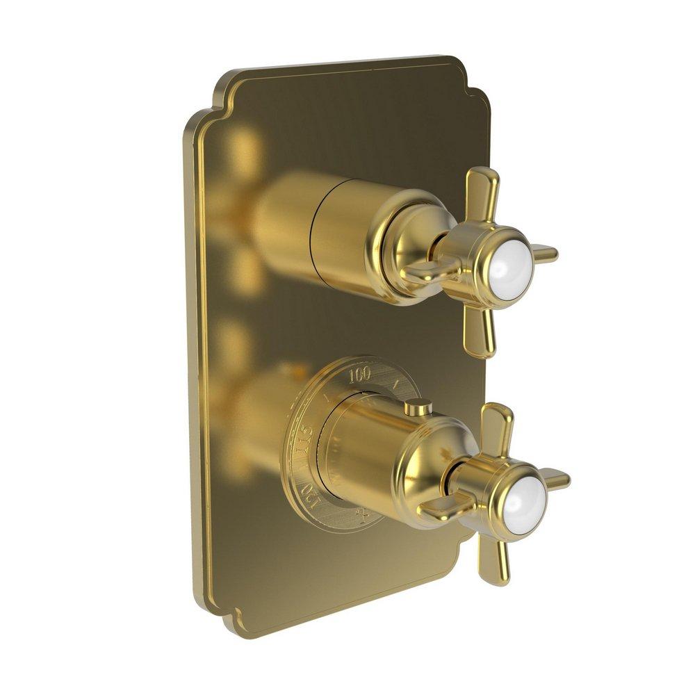 Newport Brass Polished Nickel - Natural Brass Valve Trim 