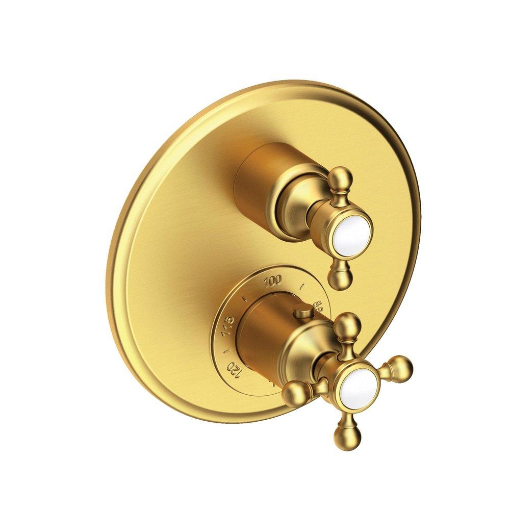 Newport Brass Satin Bronze - PVD Two Handle Bathtub & Shower Faucet (Trim Only) 