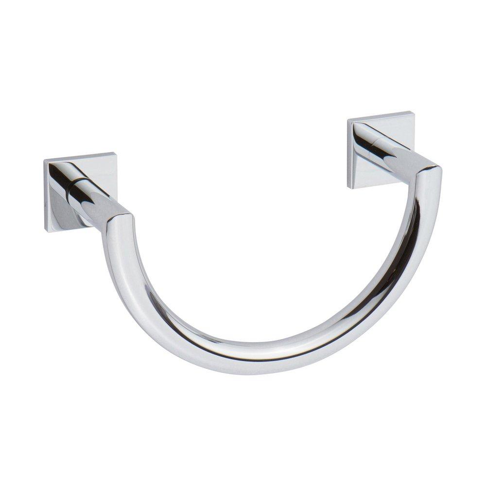 Ginger Polished Chrome Round Open Towel Ring 