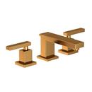 Widespread Bathroom Sink Faucet in Aged Brass