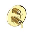 Newport Brass Uncoated Polished Brass - Living Two Handle Bathtub & Shower Faucet (Trim Only) 