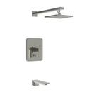 Single Handle Single Function Bathtub & Shower Faucet in Polished Nickel - Natural (Trim Only)