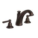 Newport Brass English Bronze Two Handle Widespread Bathroom Sink Faucet Lever Handle 