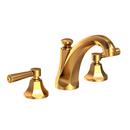 Newport Brass Aged Brass Two Handle Widespread Bathroom Sink Faucet 