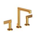 Newport Brass Aged Brass Two Handle Widespread Bathroom Sink Faucet 
