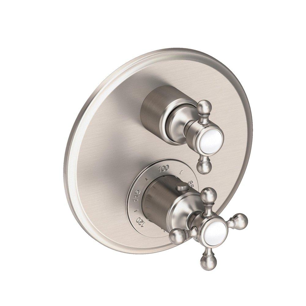 Newport Brass Satin Nickel - PVD Two Handle Bathtub & Shower Faucet (Trim Only) 