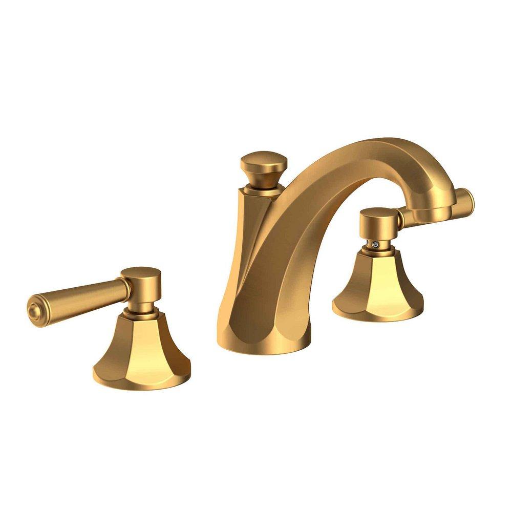Newport Brass Satin Bronze - PVD Two Handle Widespread Bathroom Sink Faucet 