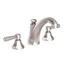 Two Handle Widespread Bathroom Sink Faucet in Satin Nickel - PVD