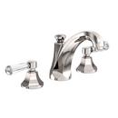 Newport Brass Polished Nickel - Natural Two Handle Widespread Bathroom Sink Faucet 
