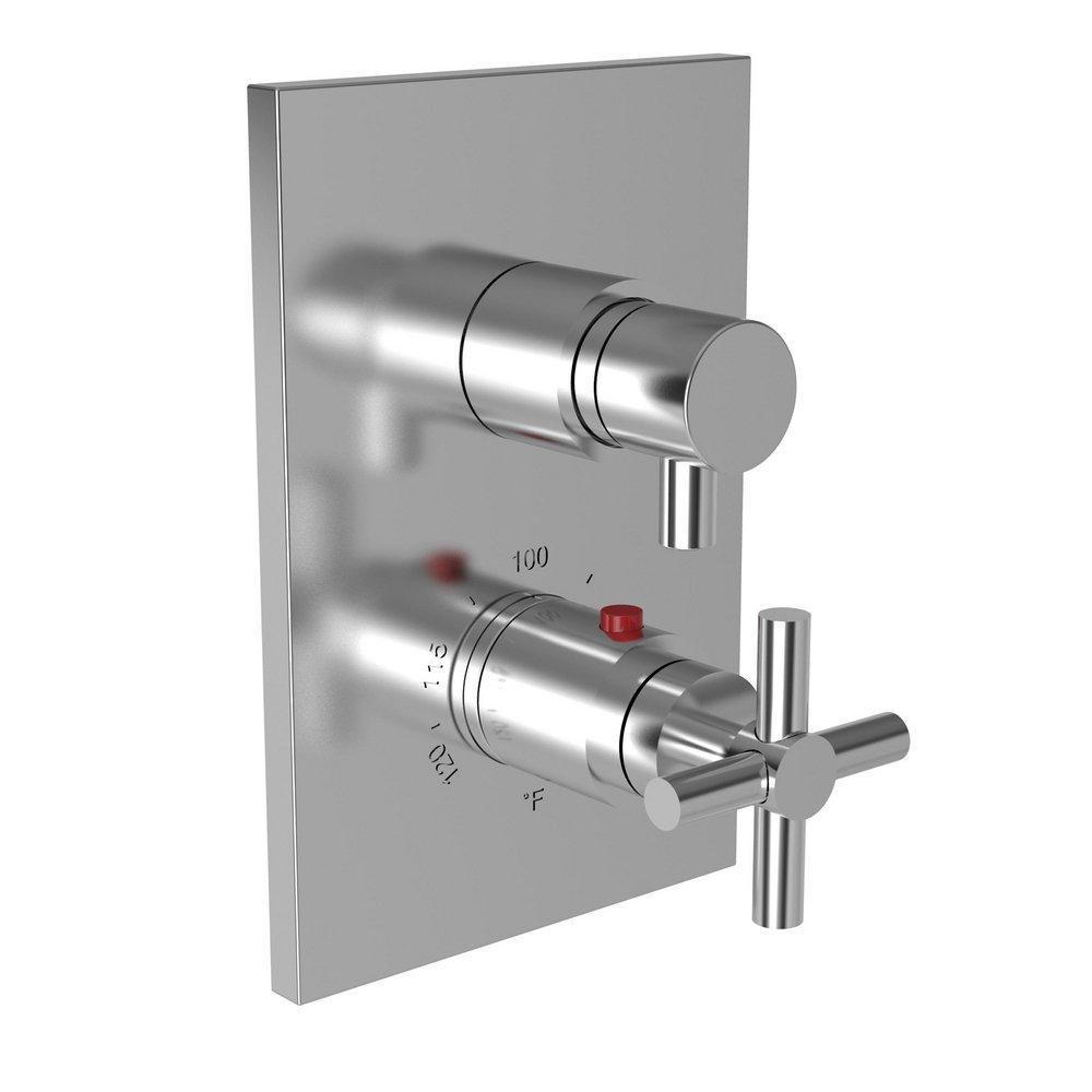 Newport Brass Polished Chrome Two Handle Bathtub & Shower Faucet (Trim Only) 