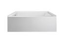 JACUZZI&reg; Oyster 60 x 30 in. Acrylic Rectangle Skirted Bathtub with Right Drain 