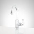 Signature Hardware Polished Chrome Single Lever Handle Bar Faucet 