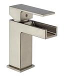 Fortis Brushed Nickel Single Handle Vessel Filler Bathroom Sink Faucet Lever Handle 