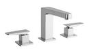 Fortis Polished Chrome Single Handle Widespread Bathroom Sink Faucet 