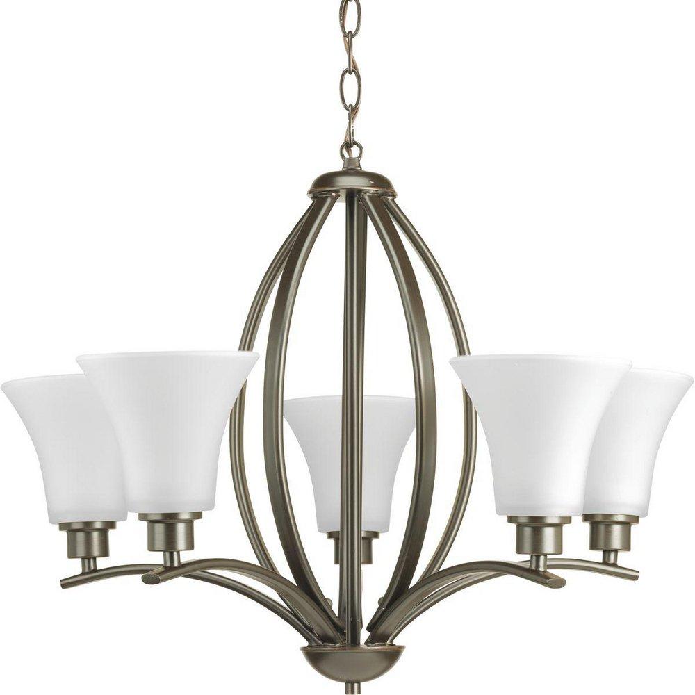 Progress Lighting Antique Bronze 18-7/8 in. 5-Light Chandelier 