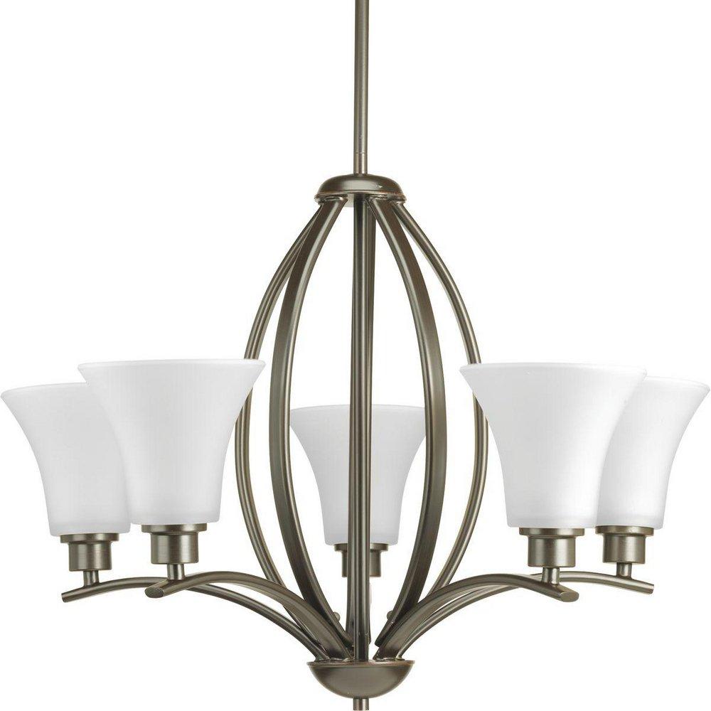 Progress Lighting Antique Bronze 18-7/8 in. 5-Light Chandelier 