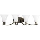 Progress Lighting Antique Bronze 100W 4-Light Bath Vanity Light 